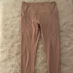 light pink leggings